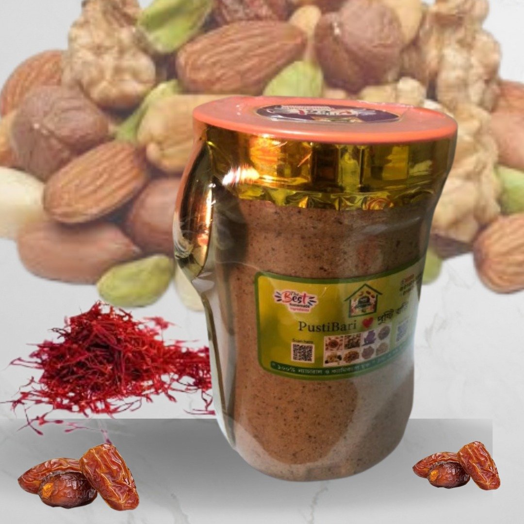 খেজুর জাফরান  বাদাম মিল্কশেক